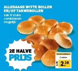 Boon`s Markt ALLEDAAGS WITTE BOLLEN EN/OF TARWEBOLLEN aanbieding