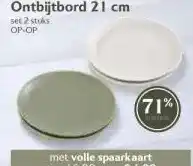 Boon`s Markt Ontbijtbord 21 cm aanbieding