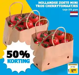 Boon`s Markt HOLLANDSE ZOETE MINI TROS CHERRYTOMAATJES aanbieding