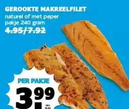 Boon`s Markt GEROOKTE MAKREELFILET aanbieding