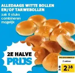 Boon`s Markt ALLEDAAGS WITTE BOLLEN EN/OF TARWEBOLLEN aanbieding