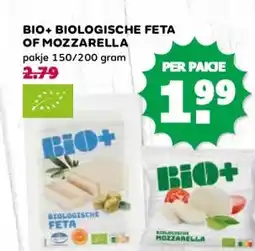 Boon`s Markt BIO+ BIOLOGISCHE FETA OF MOZZARELLA aanbieding