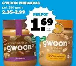Boon`s Markt G'WOON PINDAKAAS aanbieding