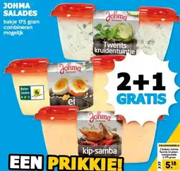 Boon`s Markt JOHMA SALADES aanbieding