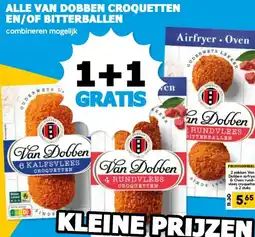 Boon`s Markt ALLE VAN DOBBEN CROQUETTEN EN/OF BITTERBALLEN aanbieding