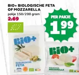 Boon`s Markt BIO+ BIOLOGISCHE FETA OF MOZZARELLA aanbieding