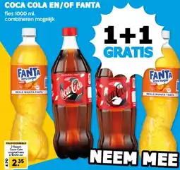 Boon`s Markt COCA COLA EN/OF FANTA aanbieding