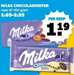 Boon`s Markt MILKA CHOCOLADEREPEN aanbieding