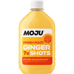 Albert Heijn MOJU Fresh root ginger shots aanbieding