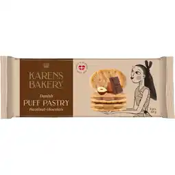 Albert Heijn Karens Bakery Danish puff pastry hazelnut-chocolate aanbieding