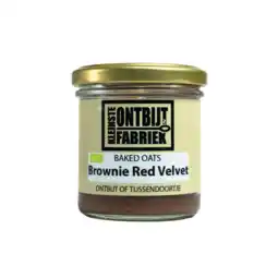 Albert Heijn Kleinste Ontbijtfabr Baked oats brownie red velvet aanbieding