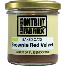 Albert Heijn Kleinste Ontbijtfabr Baked oats brownie red velvet aanbieding