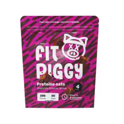 Albert Heijn Fit Piggy Proteïne oats chocolate brownie aanbieding