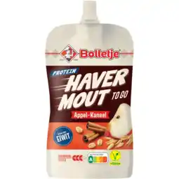 Albert Heijn Bolletje Havermout to-go appel-kaneel aanbieding