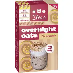 Albert Heijn 3Bears Overnight oats cinnamon roll aanbieding