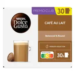 Albert Heijn Nescafé Dolce Gusto Café au lait capsules aanbieding