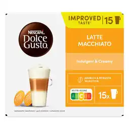 Albert Heijn Nescafé Dolce Gusto Latte macchiato capsules aanbieding