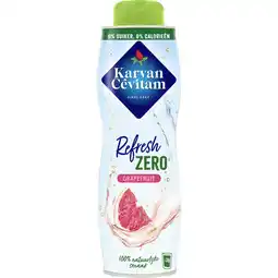 Albert Heijn Karvan Cévitam Refresh zero grapefruit siroop aanbieding