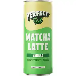 Albert Heijn Perfect Ted Matcha latte vanille aanbieding