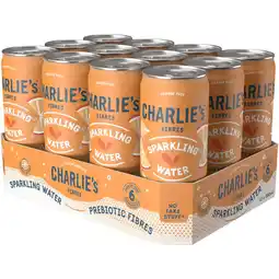 Albert Heijn Charlie's Fibres orange yuzu 12-pack aanbieding