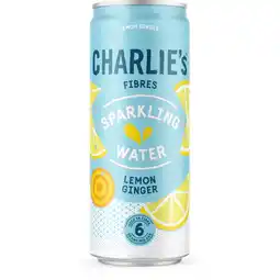 Albert Heijn Charlie's Fibres lemon ginger aanbieding