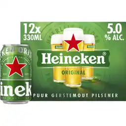 Albert Heijn Heineken Original 12-pack aanbieding