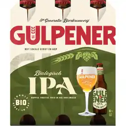 Albert Heijn Gulpener Biologische IPA 6-pack aanbieding