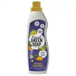 Albert Heijn Marcel's Green Soap Wasmiddel amber ylang ylang aanbieding