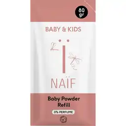 Albert Heijn Naïf Baby powder refill pack aanbieding