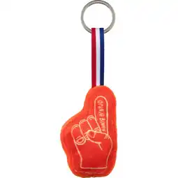 Albert Heijn AH Oranje sleutelhanger foam hand aanbieding