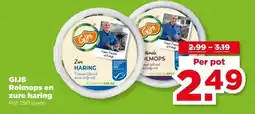 PLUS GIJS Rolmops en zure haring aanbieding