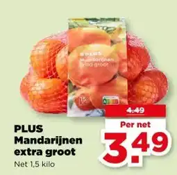 PLUS PLUS Mandarijnen extra groot aanbieding
