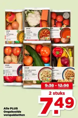 PLUS Alle PLUS Ongekoelde verspakketten aanbieding