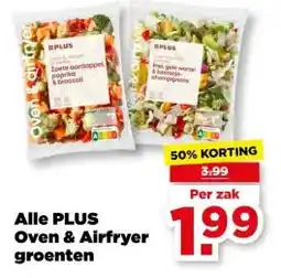 PLUS Alle PLUS Oven & Airfryer groenten aanbieding