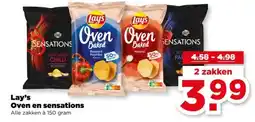 PLUS Lay's Oven en sensations aanbieding
