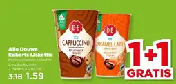PLUS Alle Douwe Egberts IJskoffie aanbieding