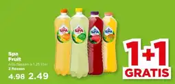 PLUS Spa Fruit aanbieding
