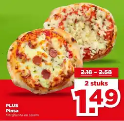 PLUS PLUS Pinsa aanbieding