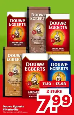 PLUS Douwe Egberts Filterkoffie aanbieding