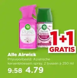 PLUS Alle Airwick aanbieding