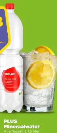 PLUS PLUS Mineraalwater aanbieding