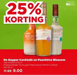 PLUS De Kuyper Cocktails en Peachtree Blossom aanbieding