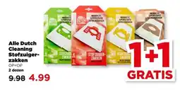 PLUS Alle Dutch Cleaning Stofzuiger- zakken aanbieding