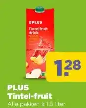 PLUS PLUS Tintel-fruit aanbieding