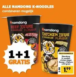 Coop ALLE NAMDONG K-NOODLES aanbieding