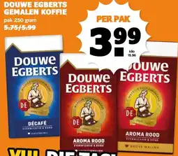 Coop DOUWE EGBERTS GEMALEN KOFFIE aanbieding
