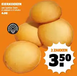 Coop EIERKOEKEN van bakker Dam aanbieding
