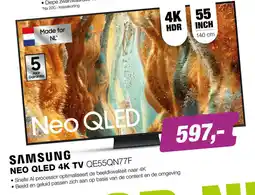 EP Samsung Neo QLE 4K TV QE55QN77F aanbieding