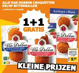Coop ALLE VAN DOBBEN CROQUETTEN EN/OF BITTERBALLEN aanbieding