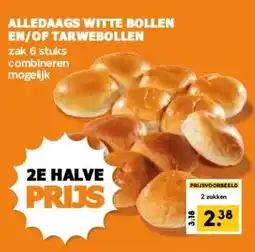Coop ALLEDAAGS WITTE BOLLEN EN/OF TARWEBOLLEN aanbieding